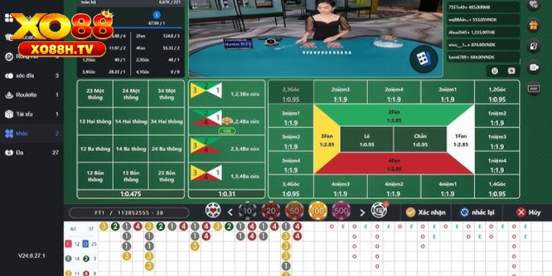 Fantan - Siêu Phẩm Cá Cược Đầy Kịch Tính Tại Nhà Cái Xo88 3 Hướng dẫn cách chơi fantan