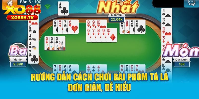 Cách chơi bài Phỏm